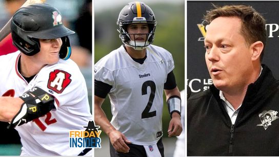 Point Park University Friday Insider: Pirates still covet Reynolds ... Maulet's real value to Steelers ... Move Dumoulin/Carter? taken at PPG Paints Arena (Friday Insider)